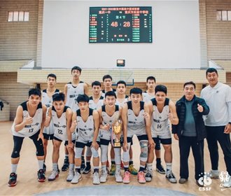 重庆一中男子篮球队斩获2021-2022耐克中国高中篮球联赛（重庆赛区）冠军